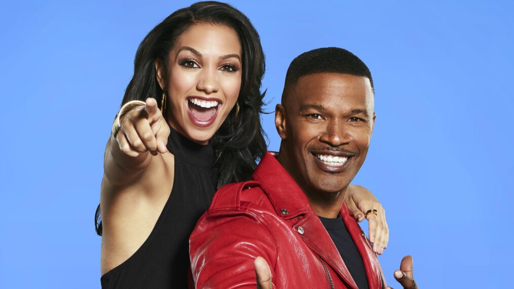 Corinne and Jamie Foxx hosting We Are Family