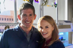 Eric Szmanda and Marg Helgenberger in 'CSI: Vegas'