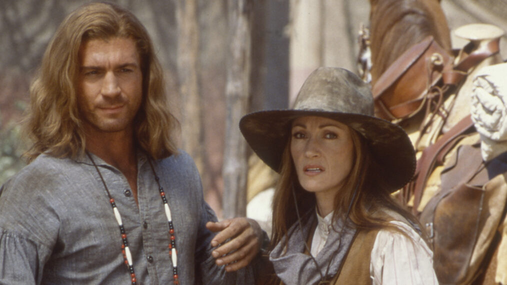 Joe Lando as Sully and Jane Seymour as Dr. Mike in 'Dr. Quinn, Medicine Woman'