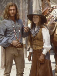 Joe Lando as Sully and Jane Seymour as Dr. Mike in 'Dr. Quinn, Medicine Woman'