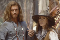 Joe Lando as Sully and Jane Seymour as Dr. Mike in 'Dr. Quinn, Medicine Woman'