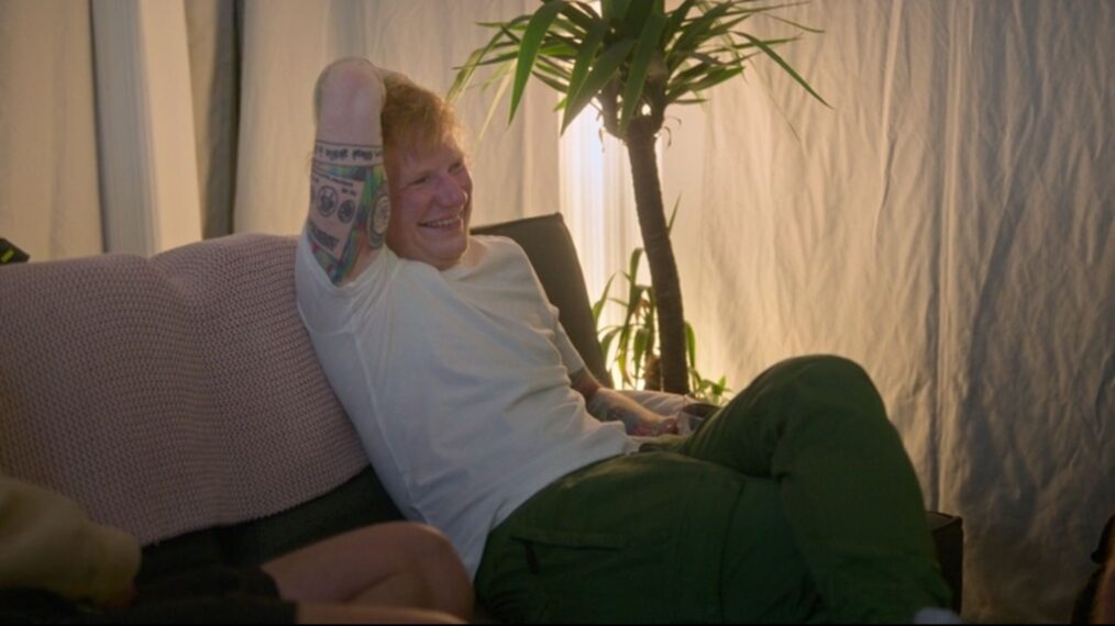 Ed Sheeran in 'Ed Sheeran: The Sum of It All'