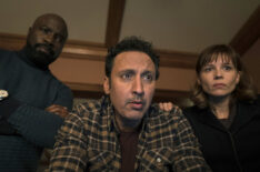 Mike Colter, Aasif Mandvi, and Katja Herbers in Evil - Season 3 Episode 6