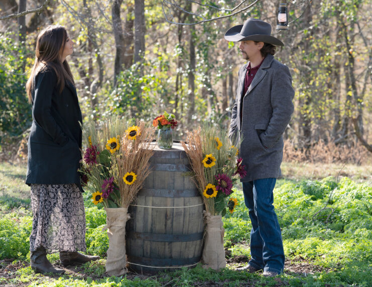 Rebecca and Allen in Farmer's Wife Finale