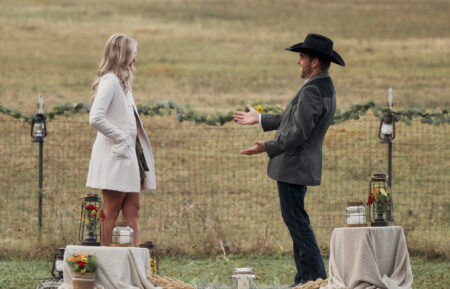 Meghan and Hunter Grayson in Farmer Wants a Wife finale