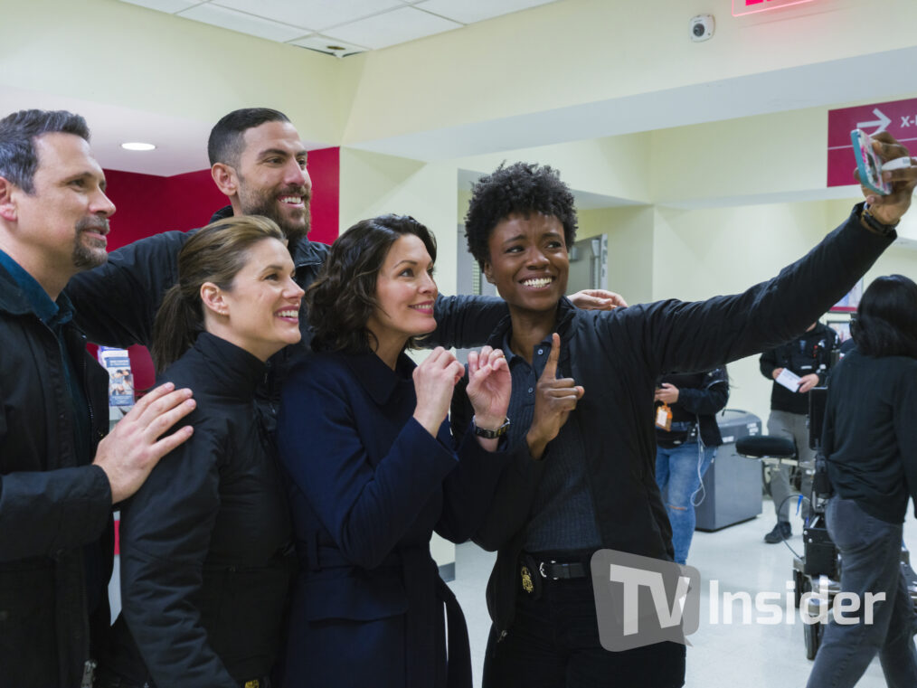 Jeremy Sisto, Missy Peregrym, Zeeko Zaki, Alana De La Garza, and Katherine Renee Kane Behind the Scenes of 'FBI'