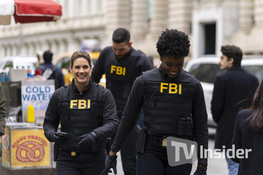 Missy Peregrym and Katherine Renee Kane Behind the Scenes of 'FBI'
