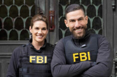 Missy Peregrym and Zeeko Zaki Behind the Scenes of 'FBI'