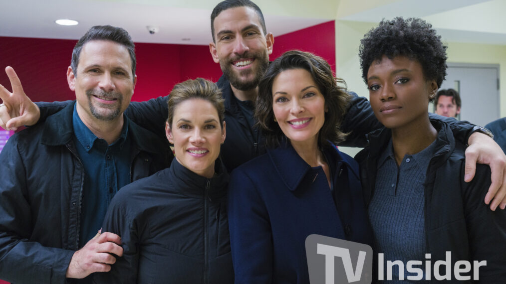 Jeremy Sisto, Missy Peregrym, Zeeko Zaki, Alana De La Garza, and Katherine Renee Kane Behind the Scenes of 'FBI'