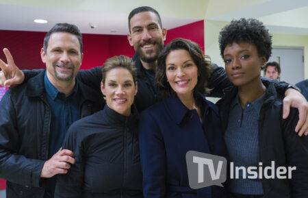 Jeremy Sisto, Missy Peregrym, Zeeko Zaki, Alana De La Garza, and Katherine Renee Kane Behind the Scenes of 'FBI'