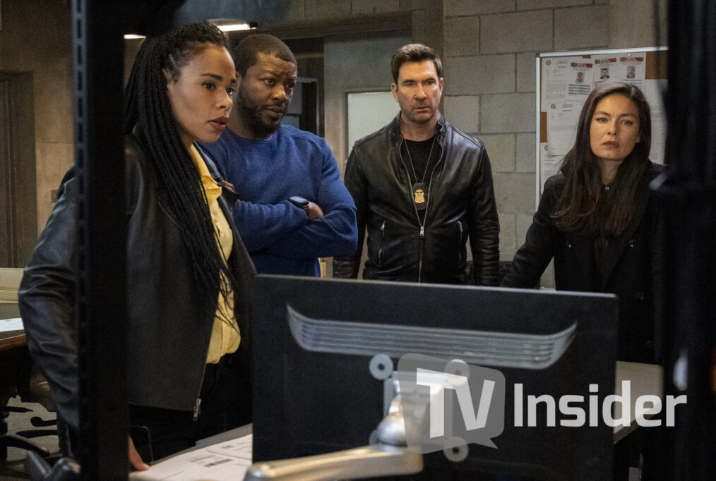 Roxy Sternberg, Edwin Hodge, Dylan McDermott, and Alexa Davalos in 'FBI: Most Wanted'