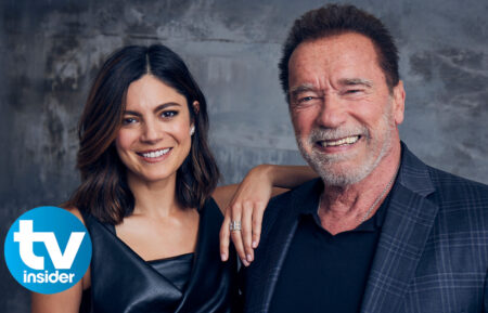 'FUBAR' stars Monica Barbaro and Arnold Schwarzenegger for TV Insider Magazine