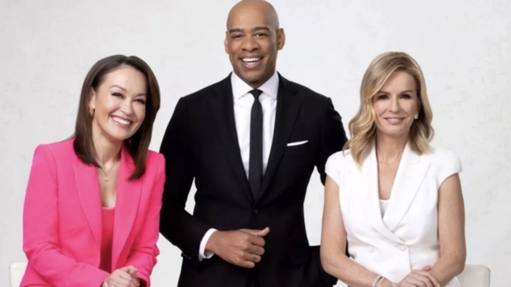 Eva Pilgrim, DeMarco Morgan, Dr. Jennifer Ashton for 'GMA3'