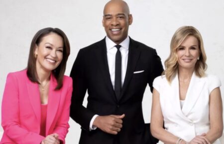 Eva Pilgrim, DeMarco Morgan, Dr. Jennifer Ashton for 'GMA3'