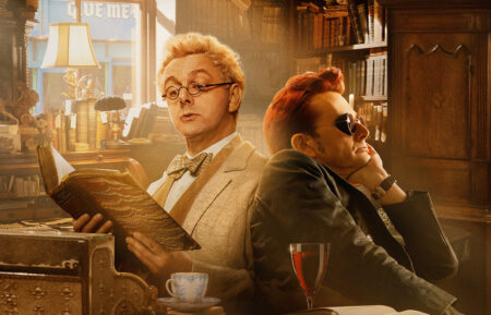 Michael Sheen and David Tennant in 'Good Omens' Season 2 Poster