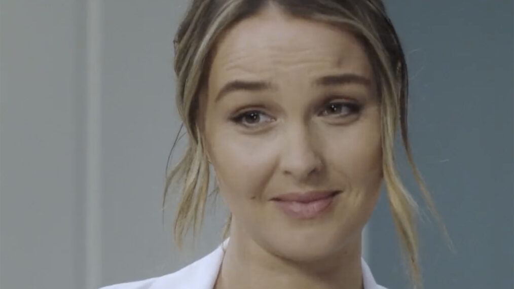 Camilla Luddington as Jo in 'Grey's Anatomy' Season 19, Episode 17