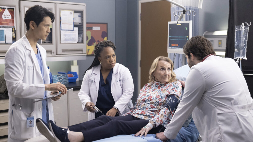 Miembros del elenco de 'Grey's Anatomy' en la Temporada 19, Episodio 17