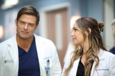 Chris Carmack and Camilla Luddington in 'Grey's Anatomy'