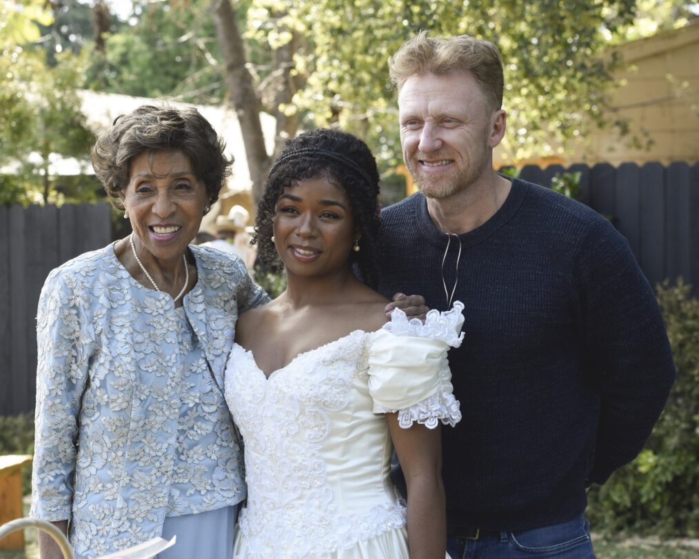 Marla Gibbs, Alexis Floyd, and Kevin McKidd in 'Grey's Anatomy'