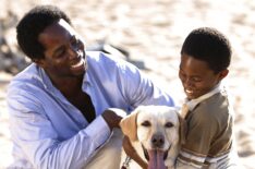 Harold Perrineau and Malcolm David Kelley in Lost