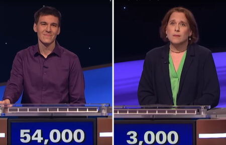 James Holzhauer and Amy Schneider on Jeopardy! Masters