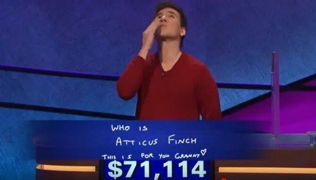 James Holzhauer on Jeopardy!