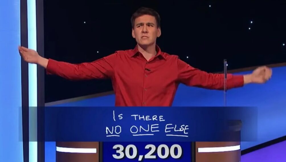 James Holzhauer on Jeopardy! Masters