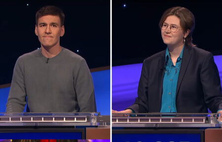 James Holzhauer and Mattea Roach on Jeopardy masters