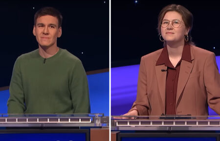 James Holzhauer and Mattea Roach on Jeopardy Masters