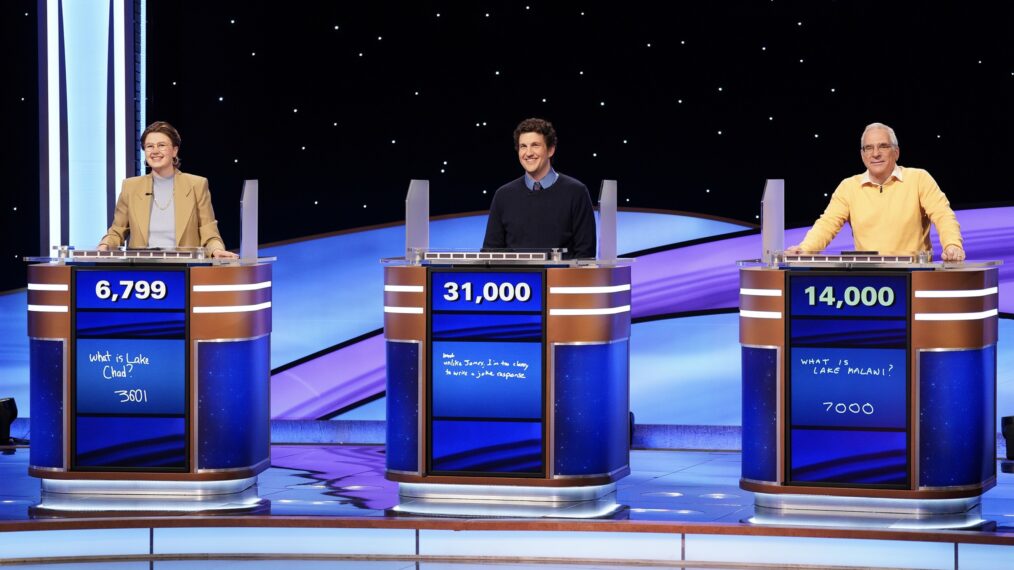 Mattea Roach, Matt Amodio, and Sam Butttry for 'Jeopardy! Masters'