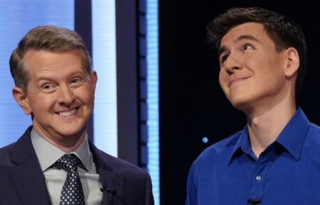 Ken Jennings and James Holzhauer on Jeopardy Masters