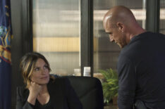 Mariska Hargitay and Christopher Meloni in 'Law & Order: SVU' - Season 24