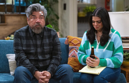 George Lopez and Mayan Lopez in the 'Lopez vs. Lopez' Season 1 finale