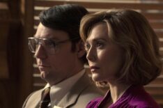 Patrick Fugit and Elizabeth Olsen in 'Love & Death'