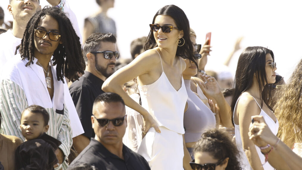 Luka Sabbat, Kendall Jenner, and Kourtney Kardashian