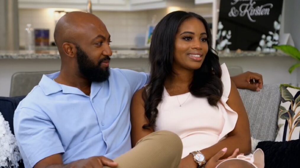 Shaquille and Kirsten in 'Married at First Sight' Season 16