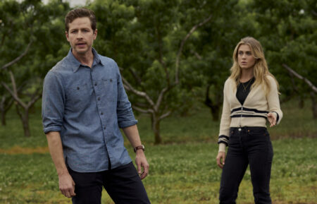 Josh Dallas and Melissa Roxburgh in 'Manifest'