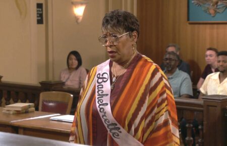 Marsha Warfield in the 'Night Court' Season 1 finale