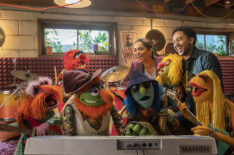 Lilly Singh and Tahj Mowry in 'The Muppets Mayhem'