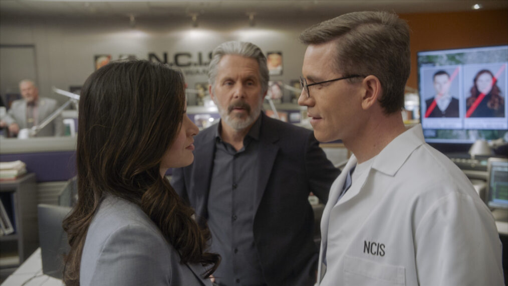 Katrina Law, Gary Cole, and Brian Dietzen in 'NCIS'