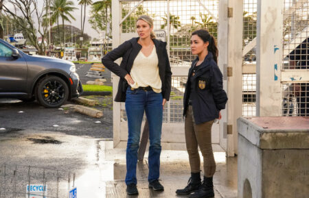 Tori Anderson and Yasmine Al-Bustami on 'NCIS: Hawai'i'
