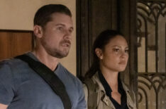 Linc Hand and Vanessa Lachey in 'NCIS: Hawai'i' - 'Past Due'