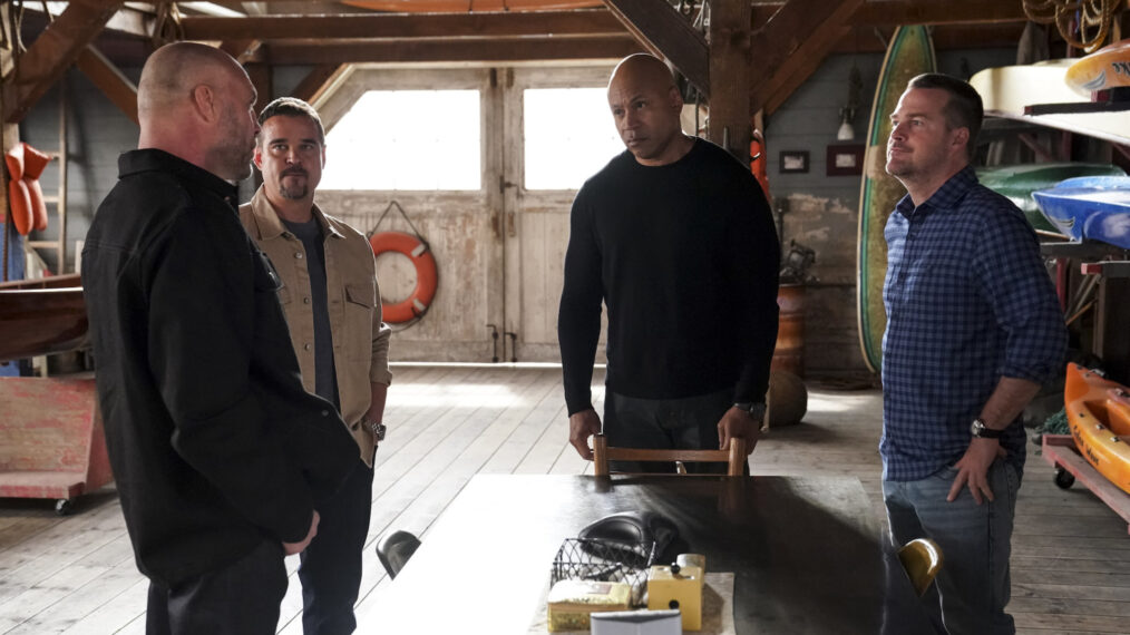 Duncan Campbell, LL Cool J, and Chris O'Donnell in 'NCIS: Los Angeles'