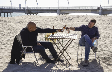 LL Cool J and Chris O'Donnell in 'NCIS: Los Angeles'