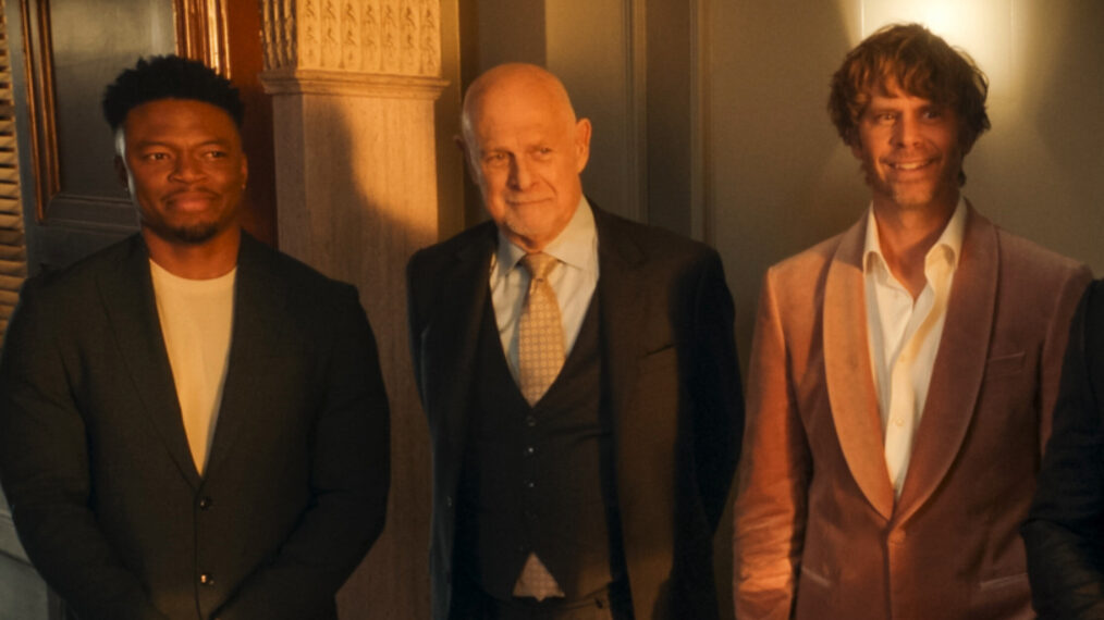 Caleb Castille, Gerald McRaney, and Eric Christian Olsen in 'NCIS: LA'