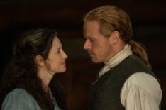 Caitriona Balfe and Sam Heughan in 'Outlander' Season 7