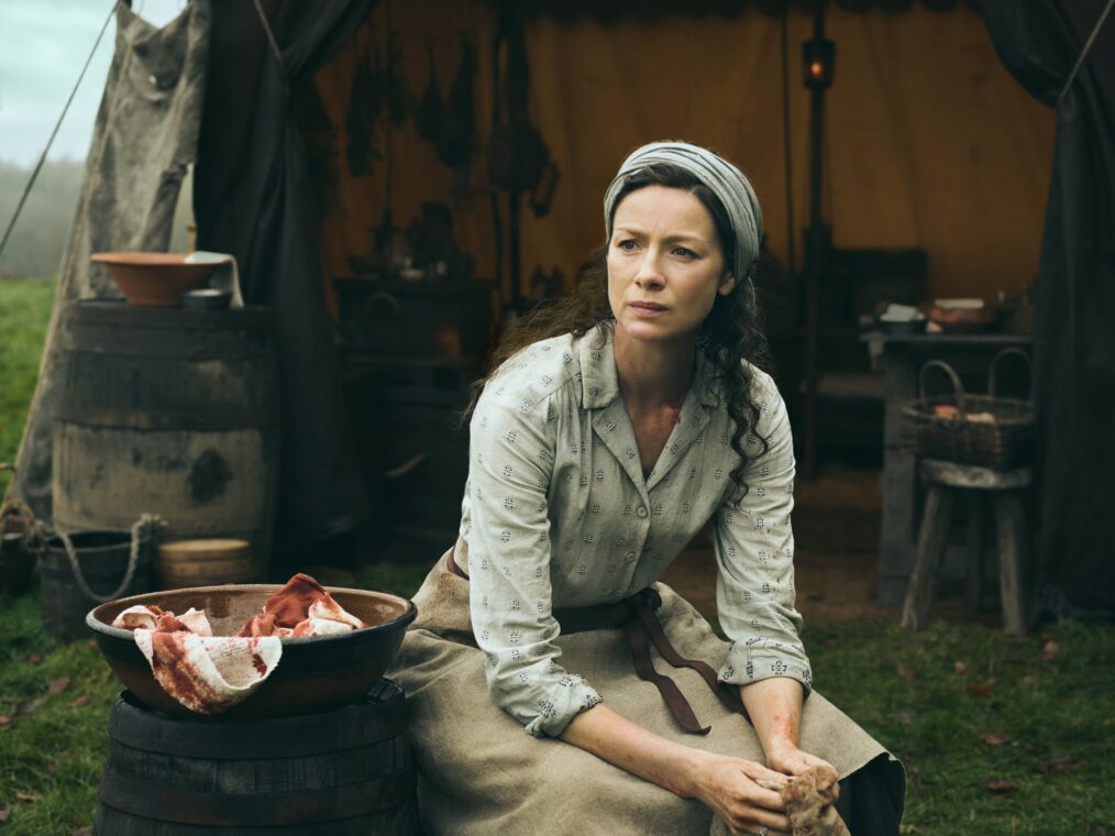 Caitriona Balfe as Claire in 'Outlander' Season 7