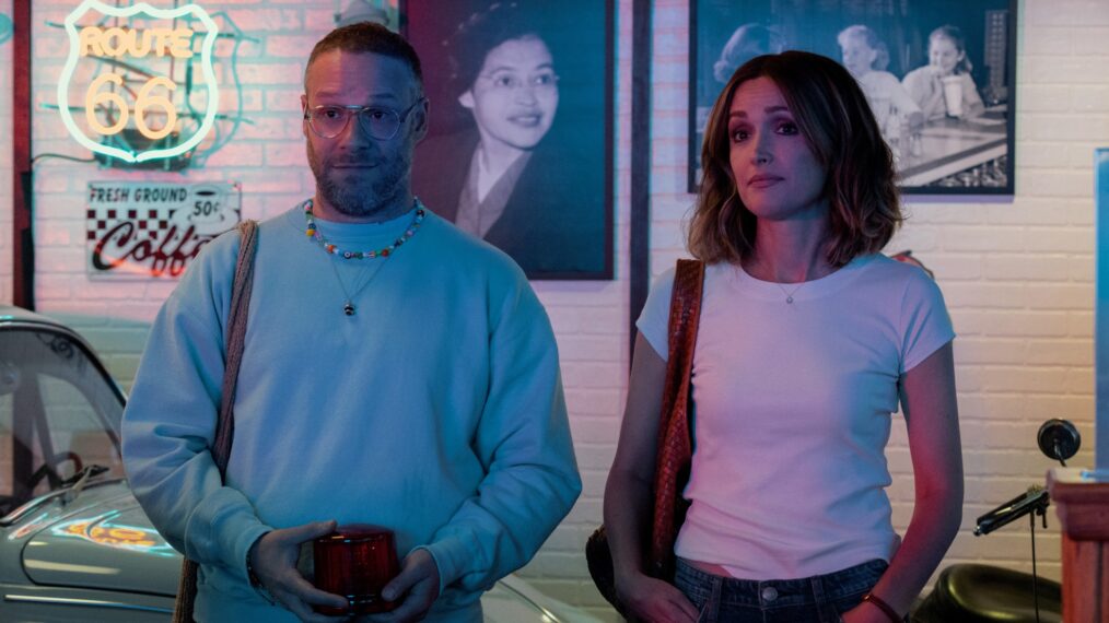 Seth Rogen y Rose Byrne en 'Platónico'