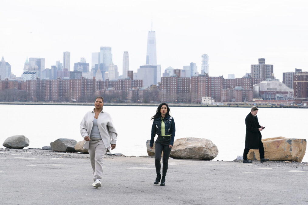 Queen Latifah, Liza Lapira, and Donal Logue in 'The Equalizer' Season 3 finale