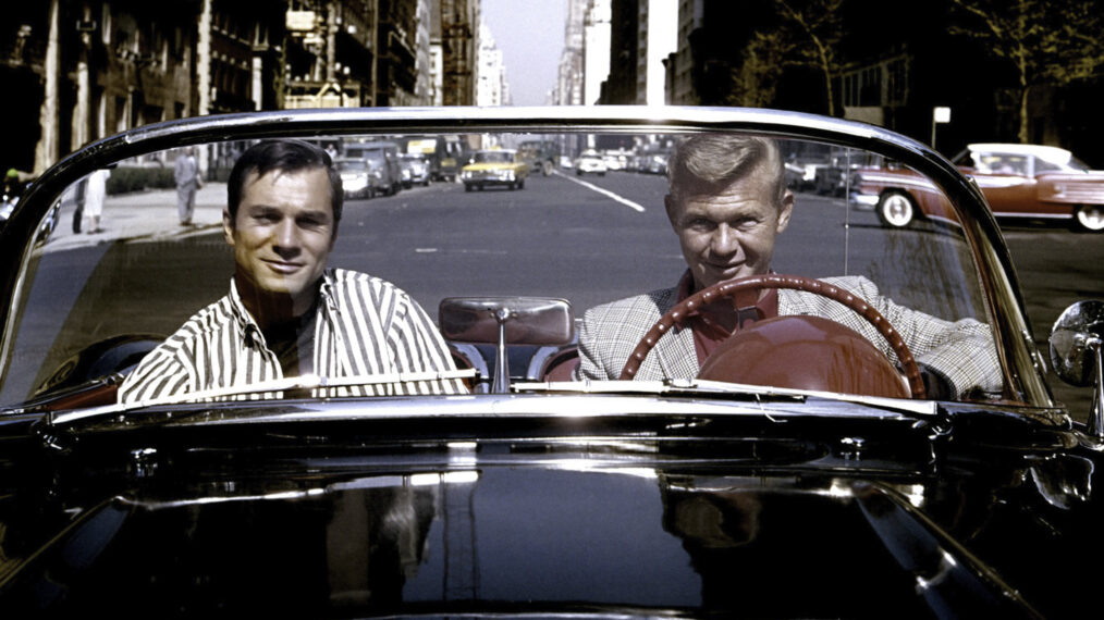 George Maharis als Buz und Martin Milner als Tod in „Route 66“